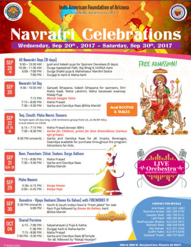 Navratri Celebrations 2017