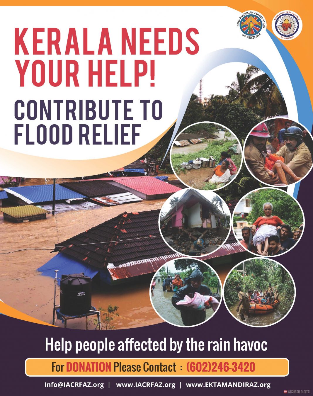 Appeal for Kerala flood relief IACRFAZ